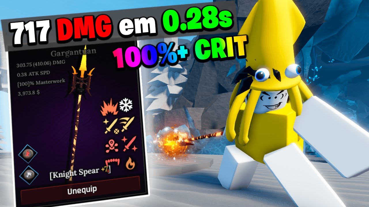 ESSA É A LANÇA MAIS ROUBADA DO THE FORGE!