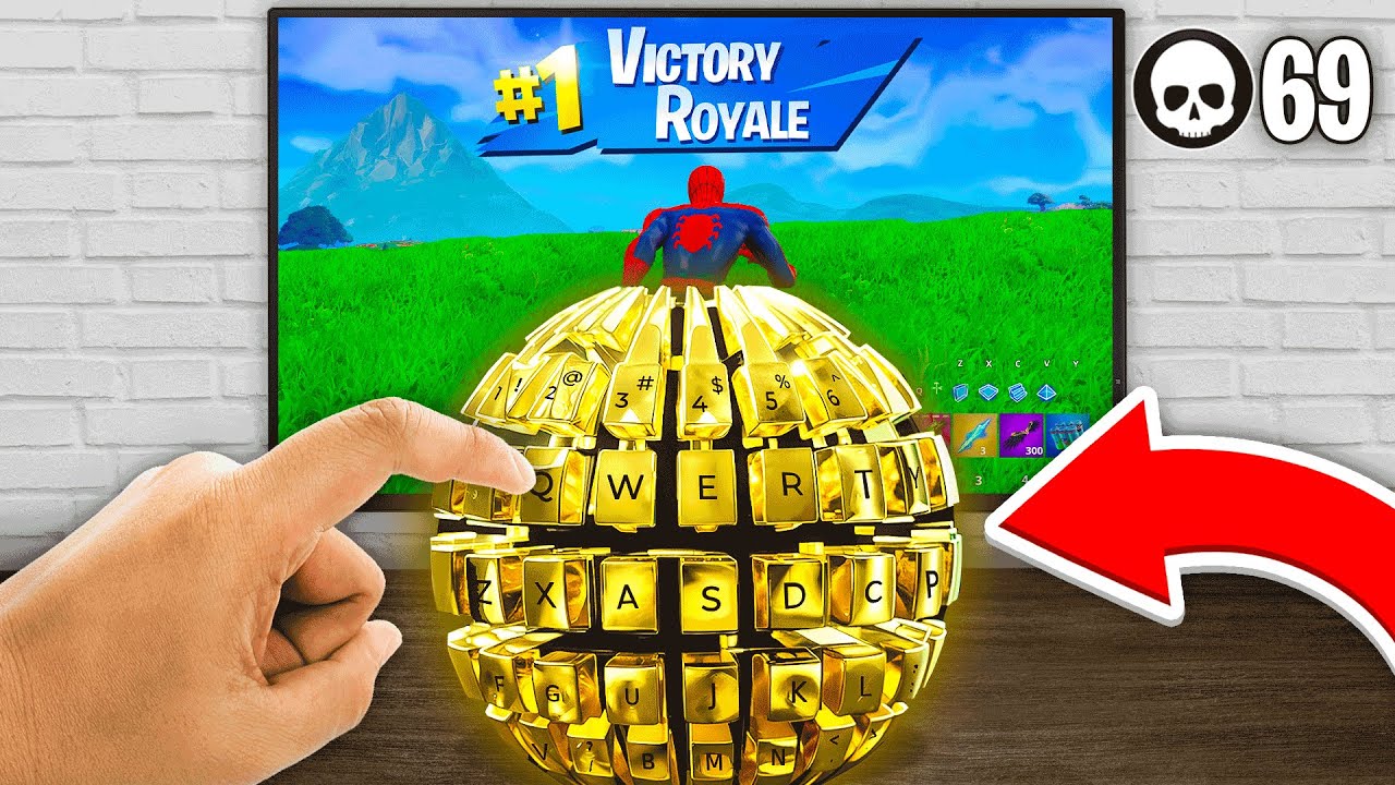 Клавиатура за $1 против $10 000 в Fortnite!