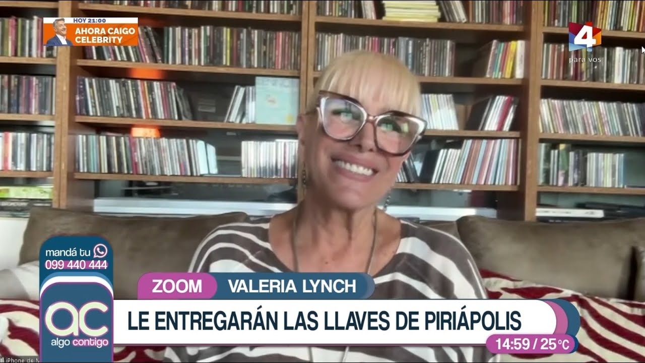 Algo Contigo - Valeria Lynch llega a Piriápolis con un concierto gratuito