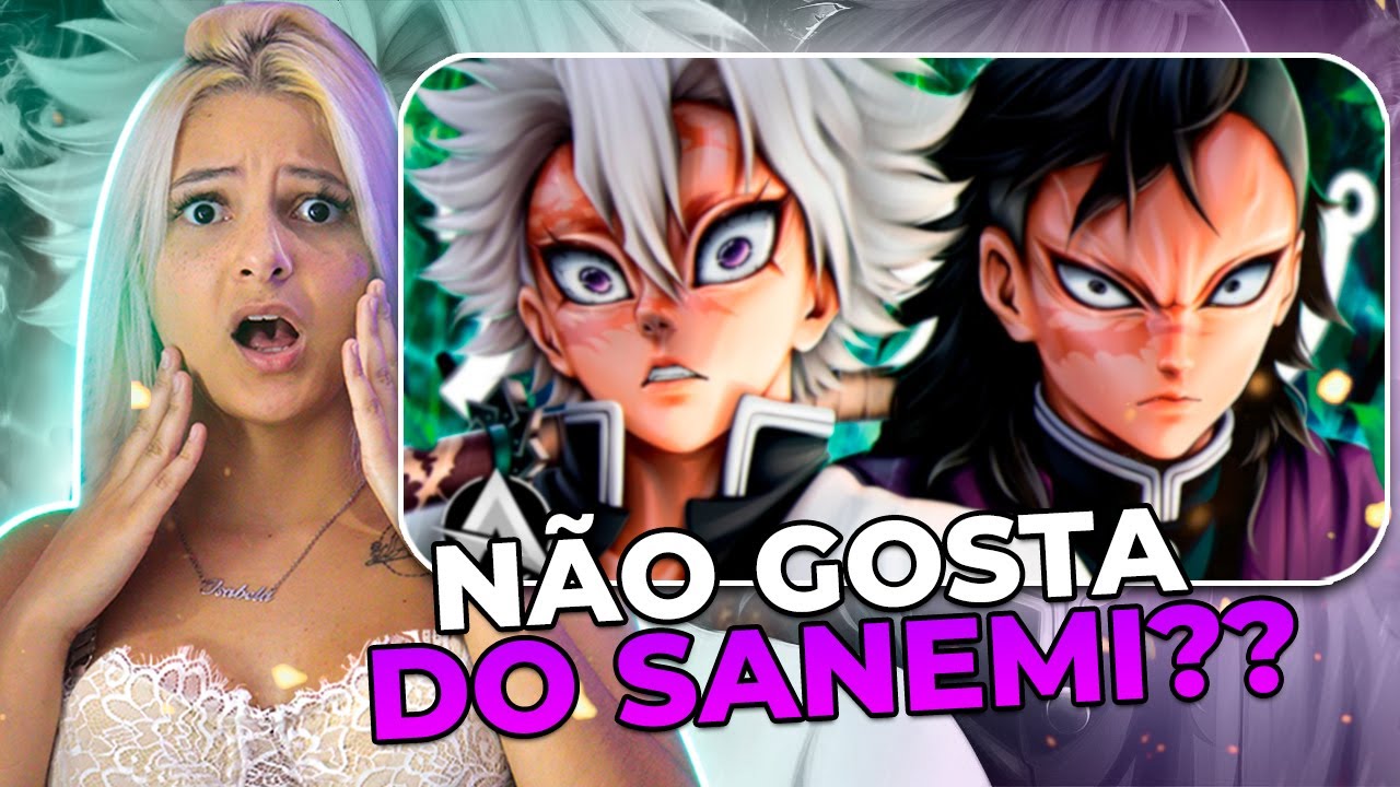 Não gostamos desses personagens??  - ♪ Sanemi e Genya | Caçada Violenta | AniRap e Flash Beats