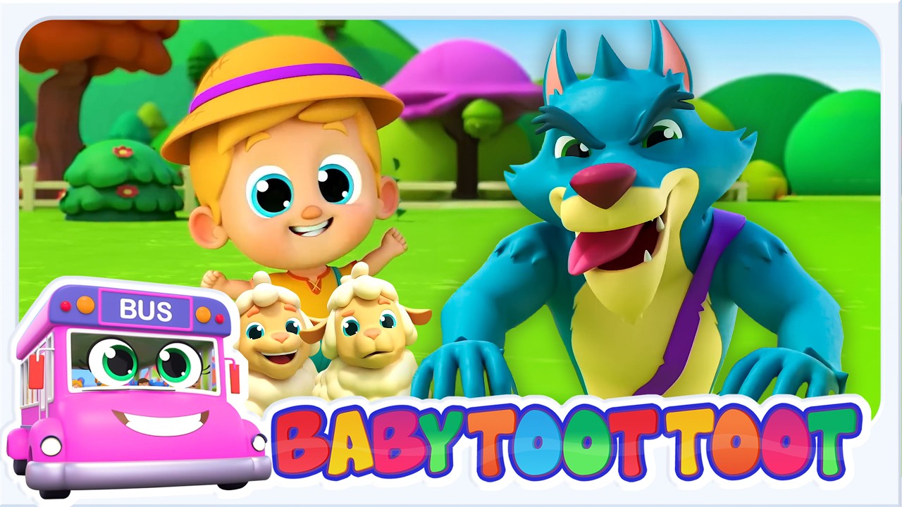 O Menino Que Gritou Lobo Fingir e Jogar + Histórias Educativas para Crianças