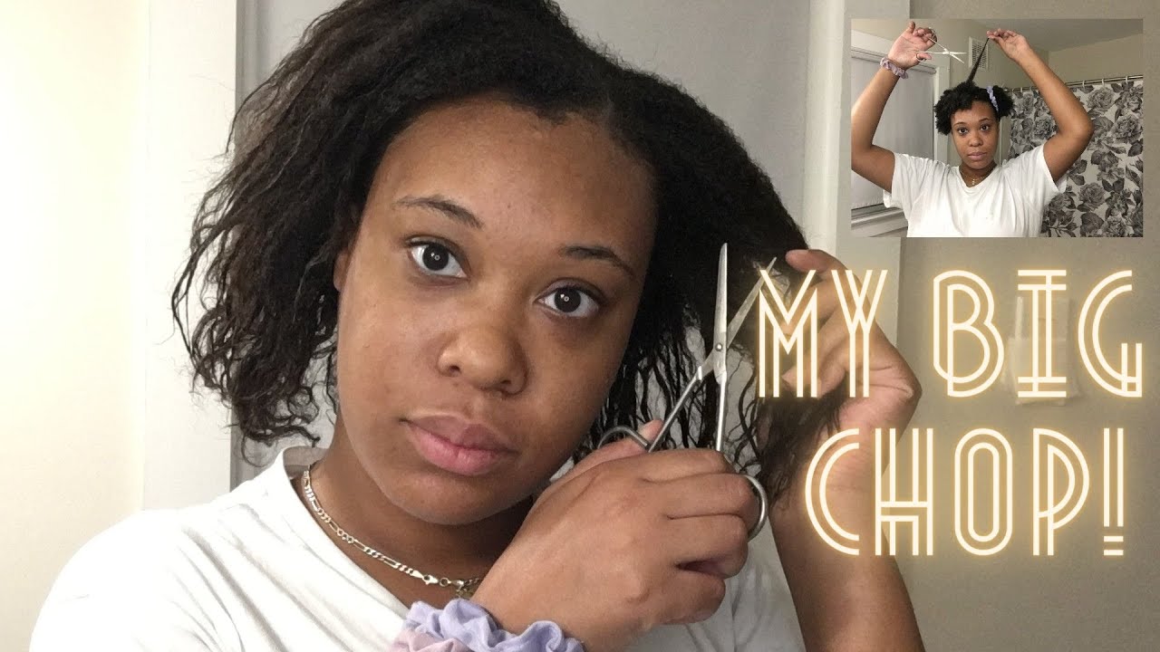 Big Chop on 10 Month Transitioning 4b/c Hair
