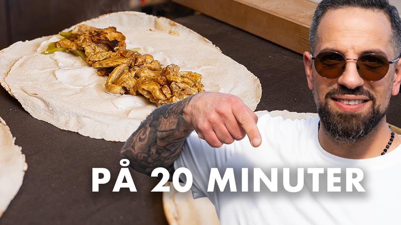 Bästa Kyckling Shawarma i Världen På 20 Minuter