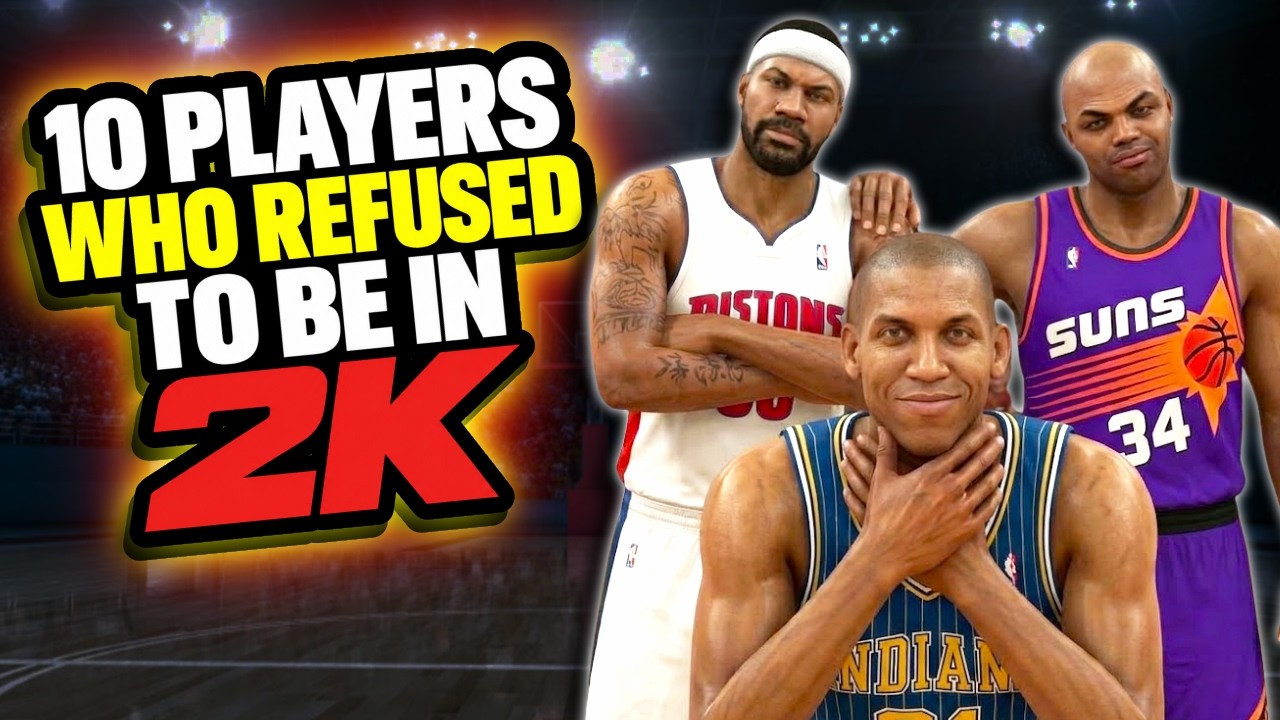 10 ИГРОКОВ, КОТОРЫЕ ОТКАЗАЛИСЬ ОТ УЧАСТИЯ В 2K - NBA 2K