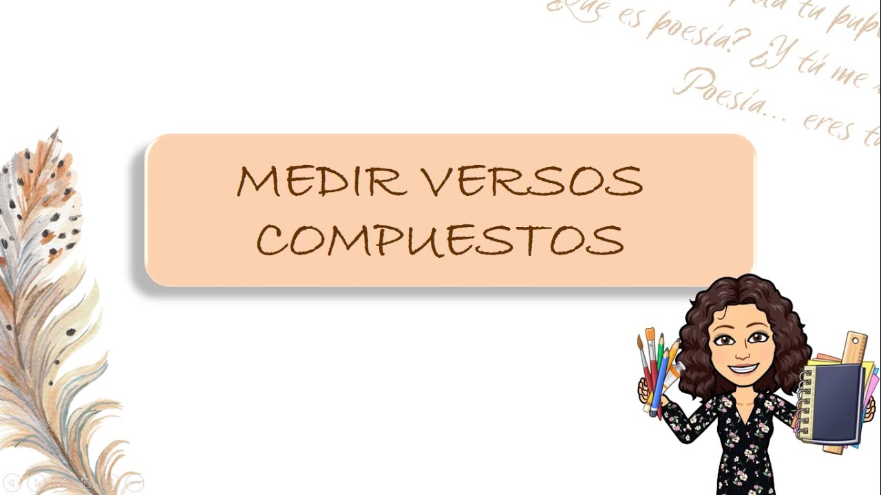 Medir versos compuestos