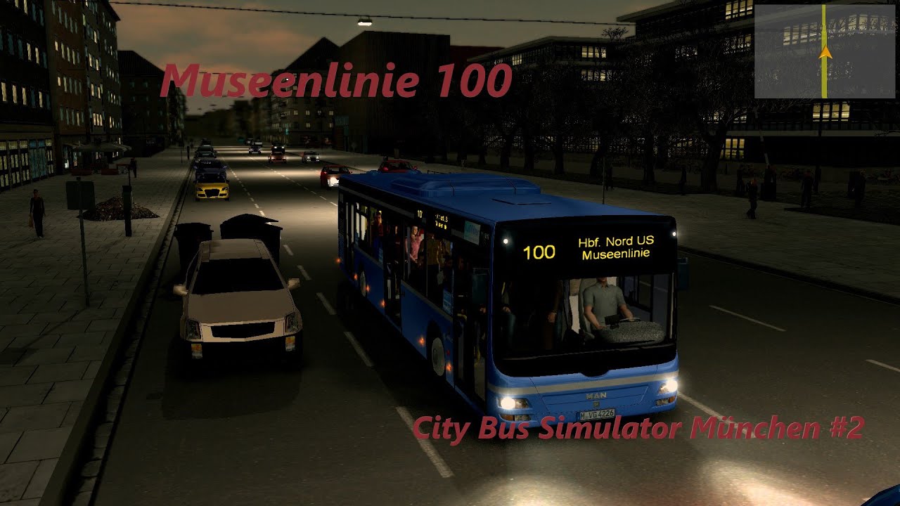 Museenlinie 100 | City Bus Simulator München #3 | Pascal 1234310