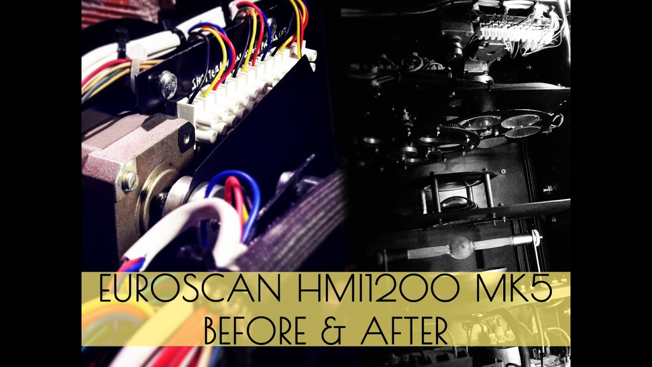 Euroscan HMI 1200 MK5 restoration: Before & After