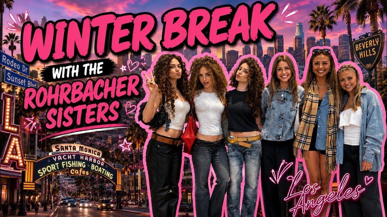ROHRBACHER SISTERS Winter Break 2025 VLOG