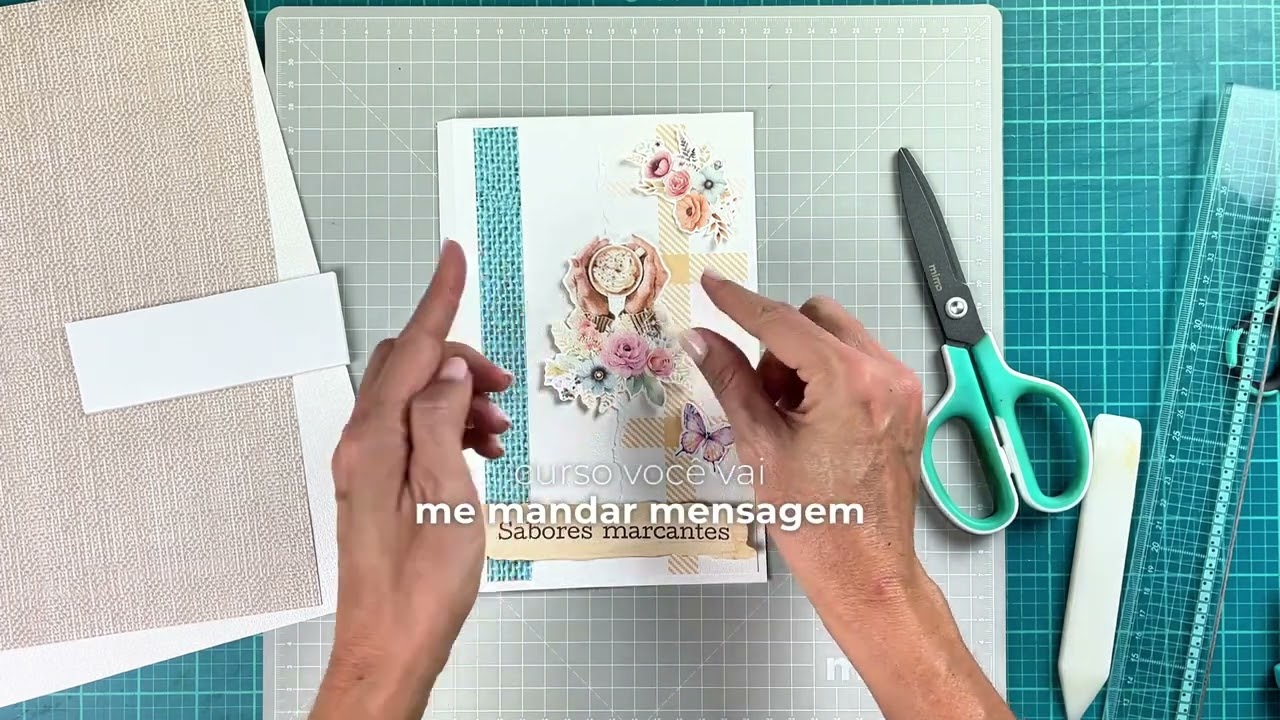 Video do curso Meu Primeiro Scrapbook