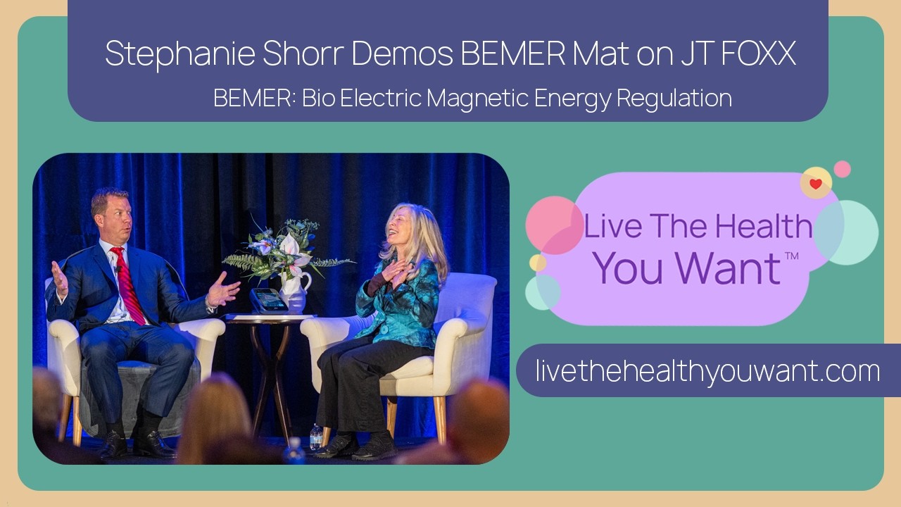 Stephanie Shorr Demos BEMER Mat on JT Foxx