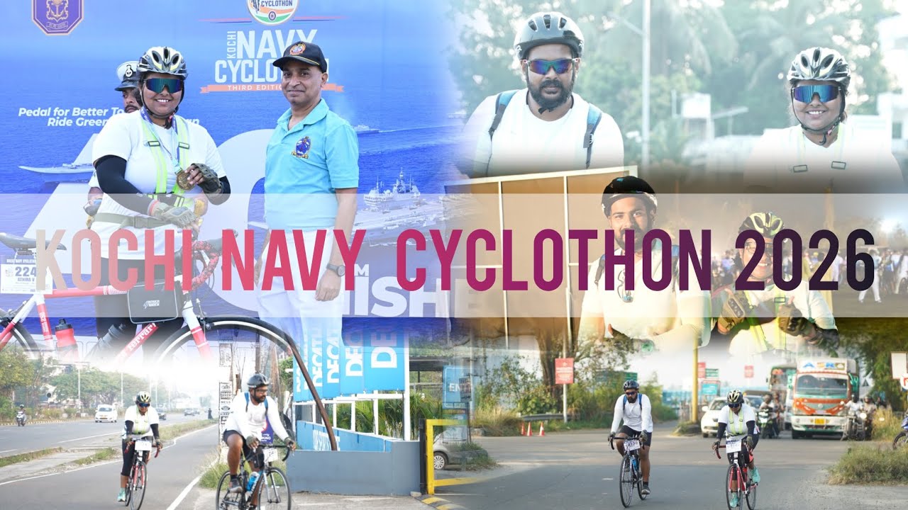 KOCHI NAVY CYCLOTHON 2026 @IndianNavyOfficialChannel @kochinavycyclothon #kochinavycyclothon2026 