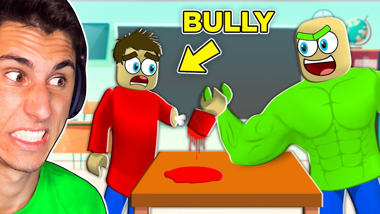 Arm Wrestling My Biggest Bully! | Roblox
