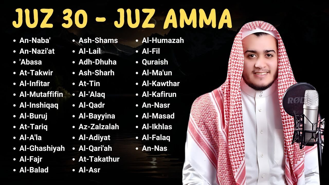 Murotal Al Quran Merdu Juz 30 Full (Juz Amma) Ngaji Merdu By Alaa Aqel