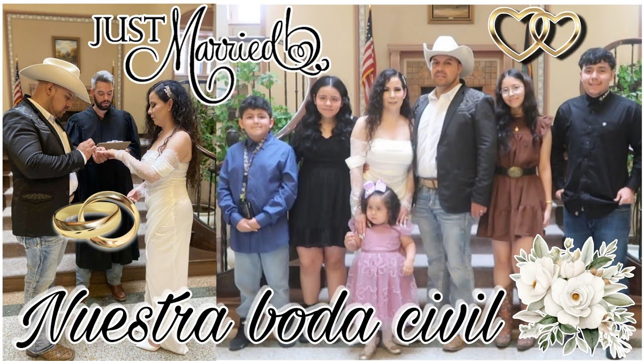 💍🤍ASÍ FUE NUESTRA BODA CIVIL!! ♥️🙏| Ya somos esposos!! 👰‍♀️🤵‍♂️