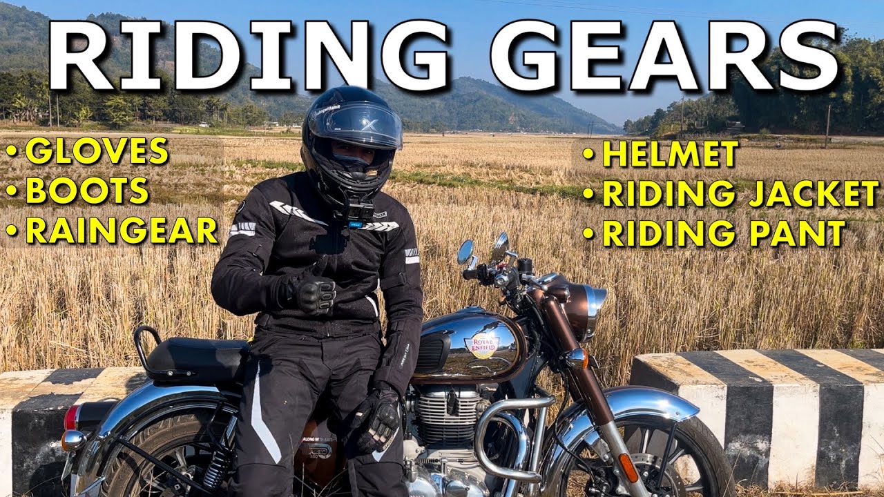 ALL MY RIDING GEARS | BEST BUDGET RIDING GEARS AND RAIN GEAR