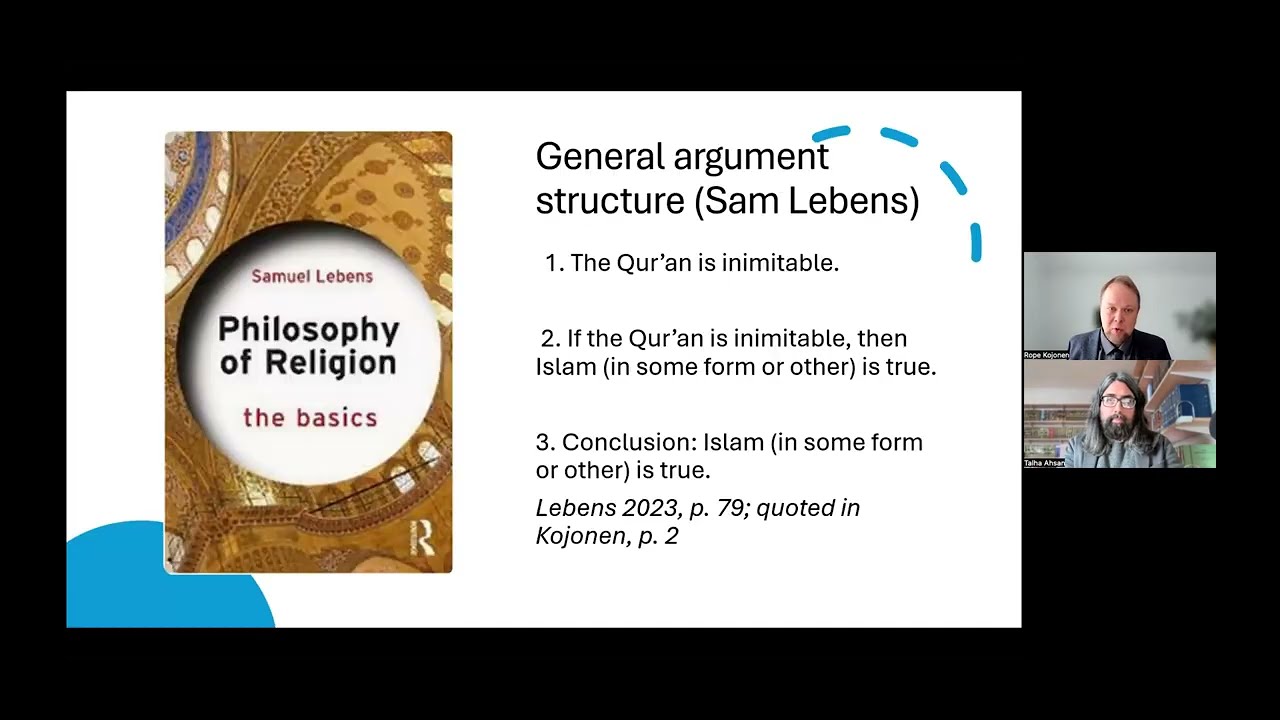EP066 Dr. Erkki Kojonen on his article critiquing the arguments for Quranic inimitability