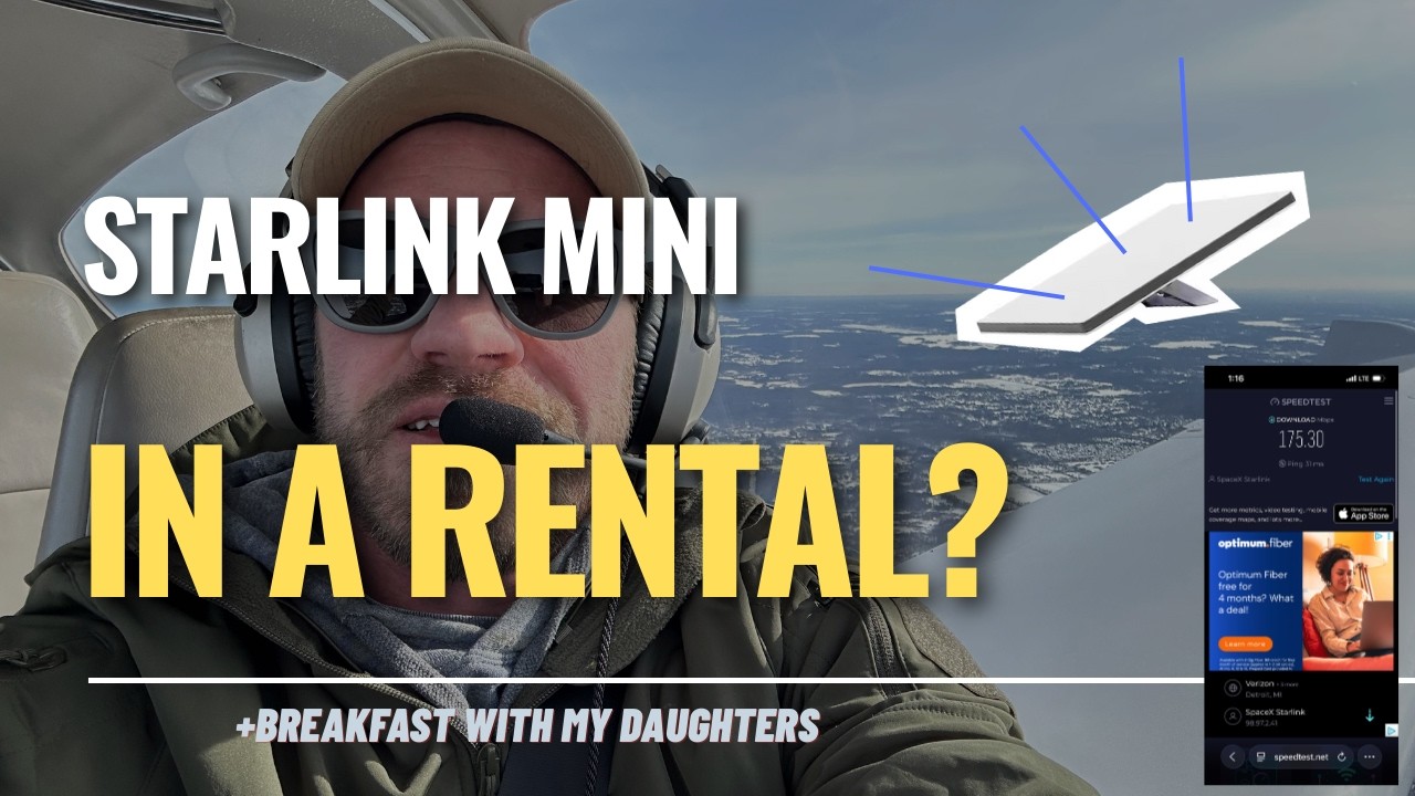 Starlink + Rental Plane = Family Travel Hack? 