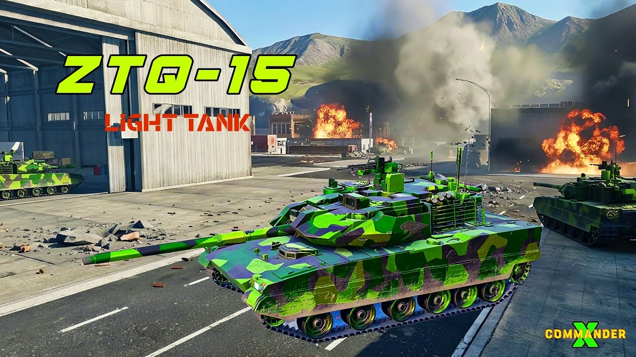 ZTQ15 Chinese Black Panther Light Tank | MWT Tank Battles ZTQ 15