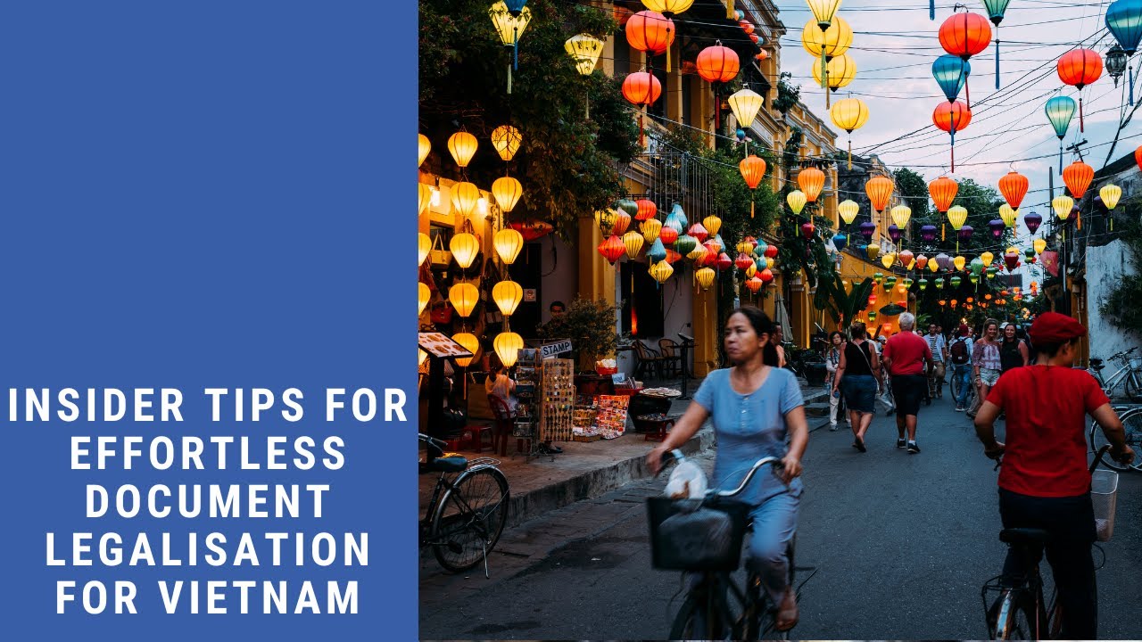 Legalise Documents for Vietnam