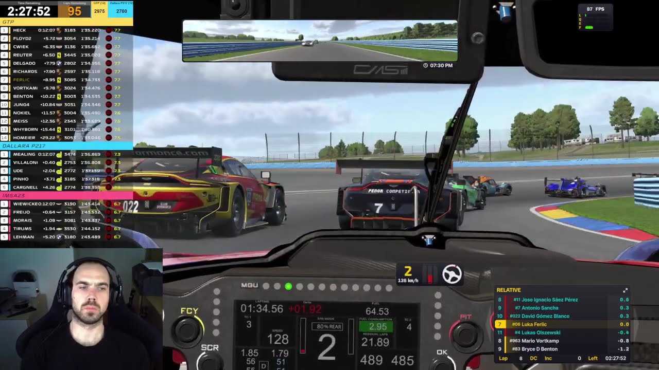 Iracing Week 7: IMSA Endurace at Watkins glen: Ferrari is BACK!