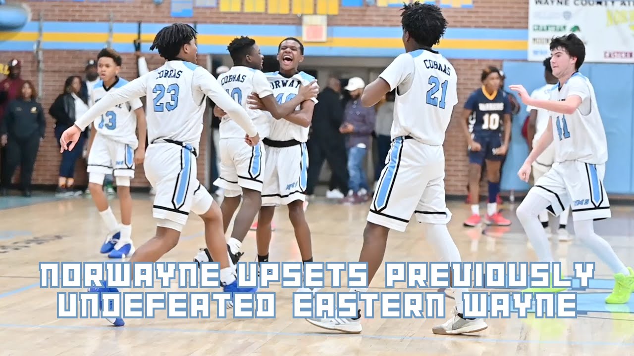 Norwayne upsets previously undefeated Eastern Wayne in front of a packed out crowd!