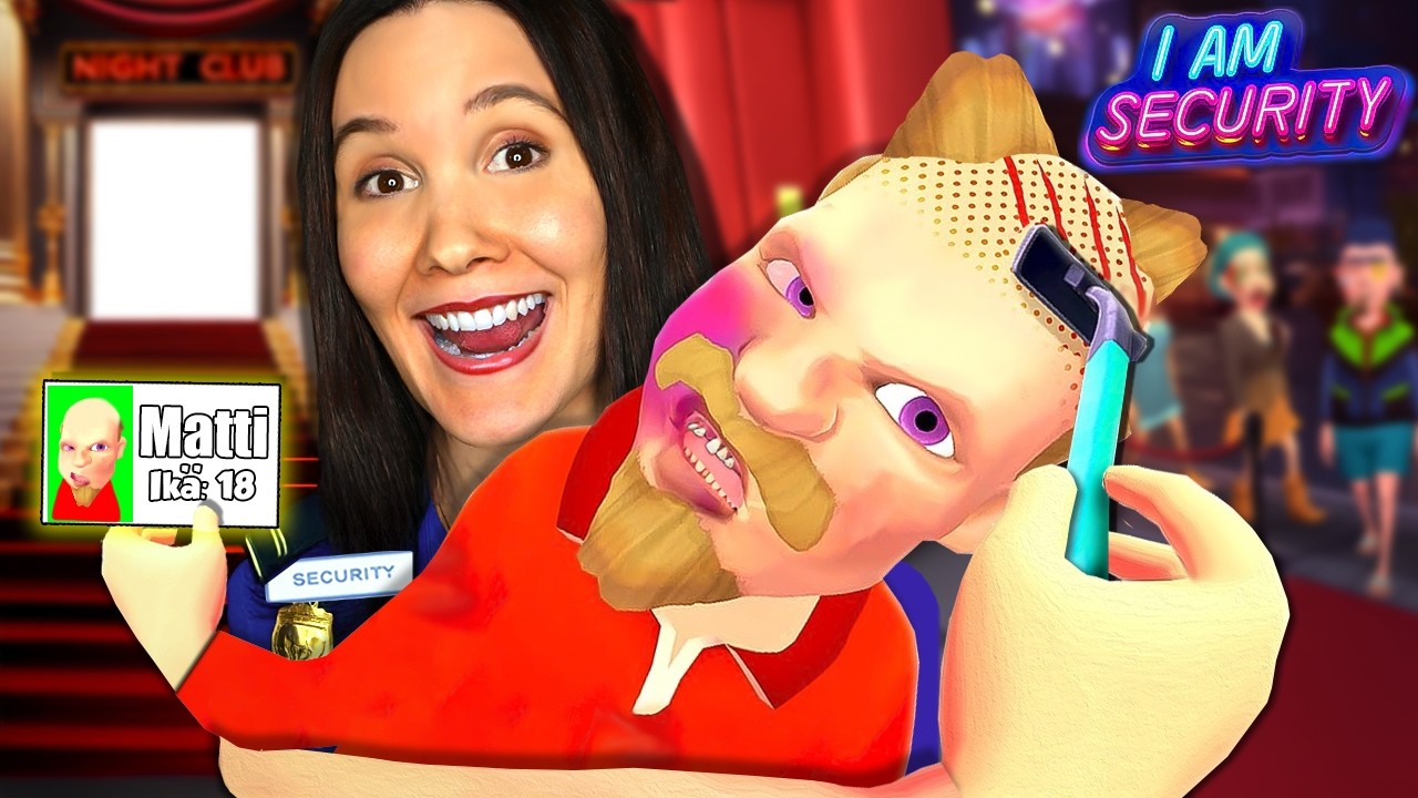 Olen Yökerhon VARTIJA Ja RIKASTUIN VARASTAMALLA ASIAKKAILTA! (I Am Security)