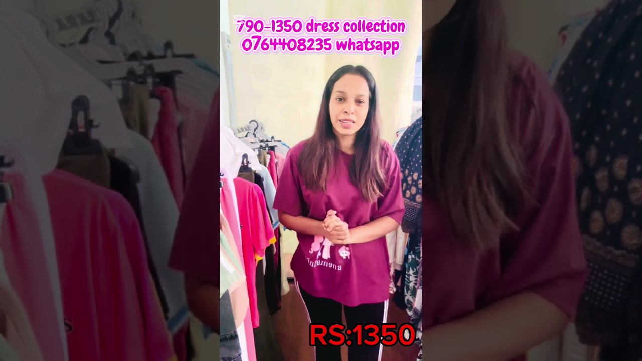 790 සිට ලස්සන dress 😍අපිව subscribe කරන්න 😍#viral #youtube #srilanka #clothing 