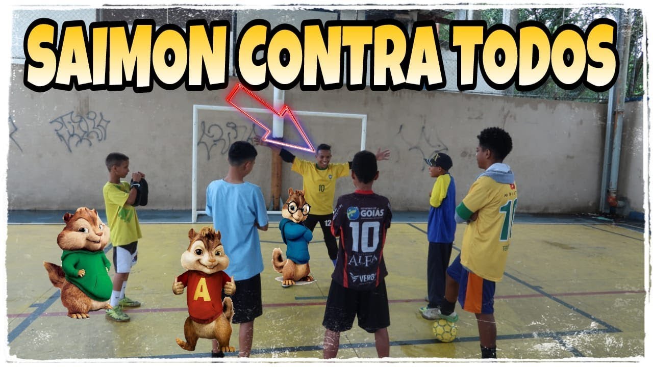 SAIMON CONTRA TODOS (Irmãos Teodor, Alvin, Guzinho e Paulinho)
