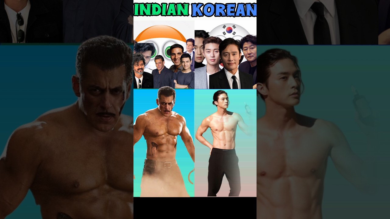 "Indian Actors vs Korean Actors: The Ultimate Showdown!