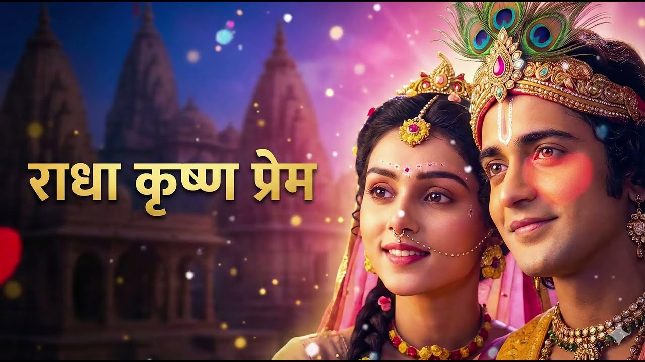 राधा कृष्ण प्रेम 🌸 | Dil Ko Chhoo Jane Wala Madhur Bhajan | Radha Krishna Song
