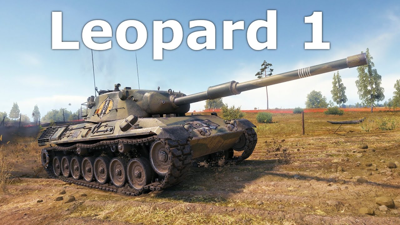 World of Tanks Leopard 1 - 7 Kills 10,3K Damage