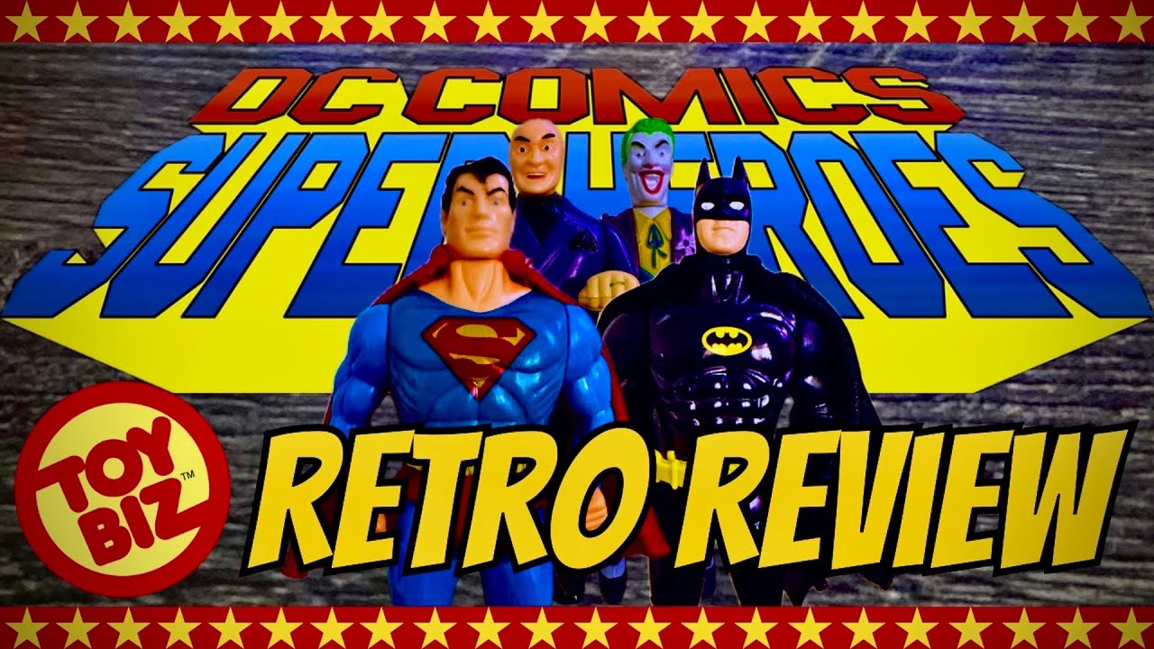 Toy Biz DC Super Heroes RETRO REVIEW | The Original Kenner Super Powers Successor