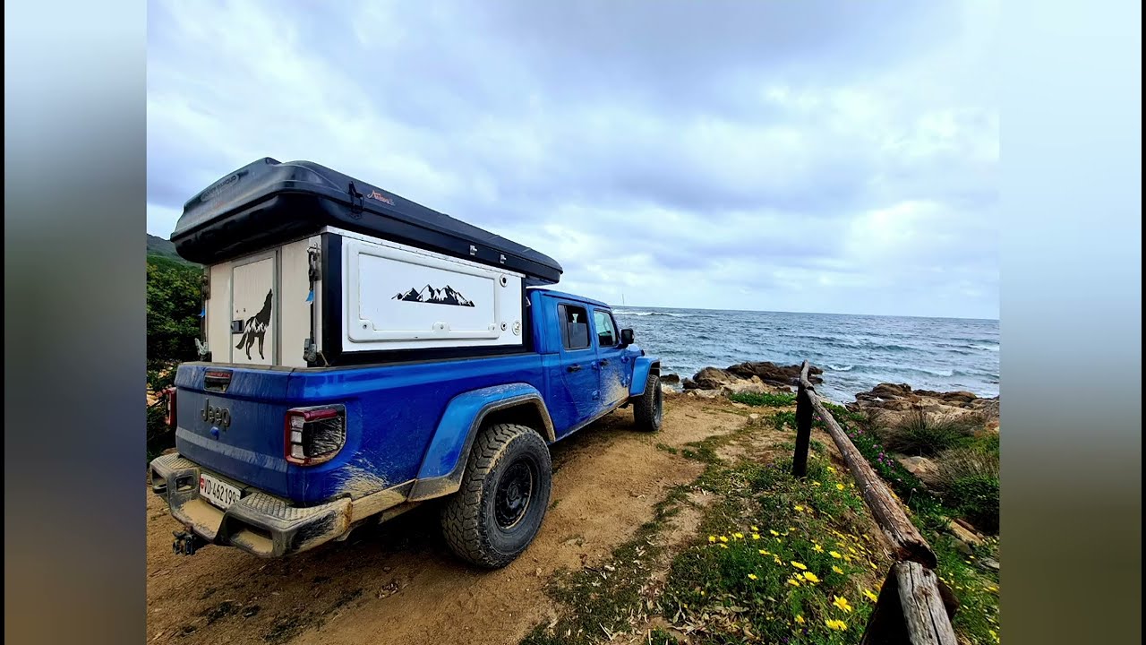 Sardaigne 2022 - Jeep Gladiator- RAID 4X4
