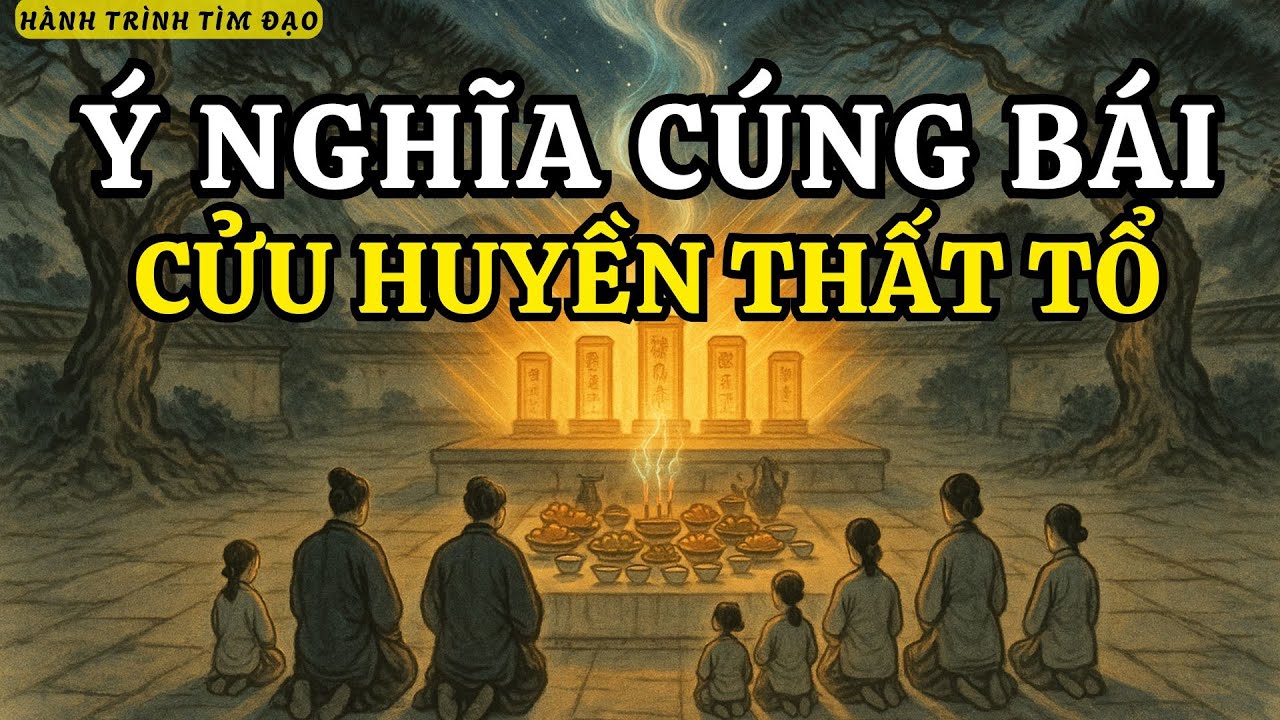 Cúng Bái Cửu Huyền Thất Tổ Đúng Cách ĐỂ Con Cháu Phúc Lành