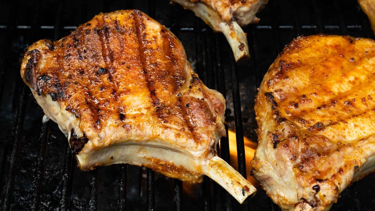 Juicy Grilled Pork Chops