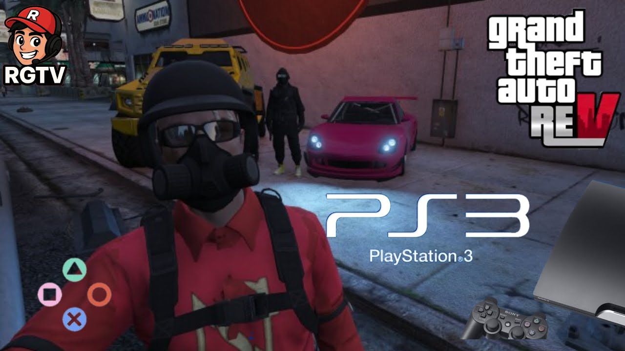 Descargar e Instalar GTA RE:V para PS3 - RE:V Gansters TV 