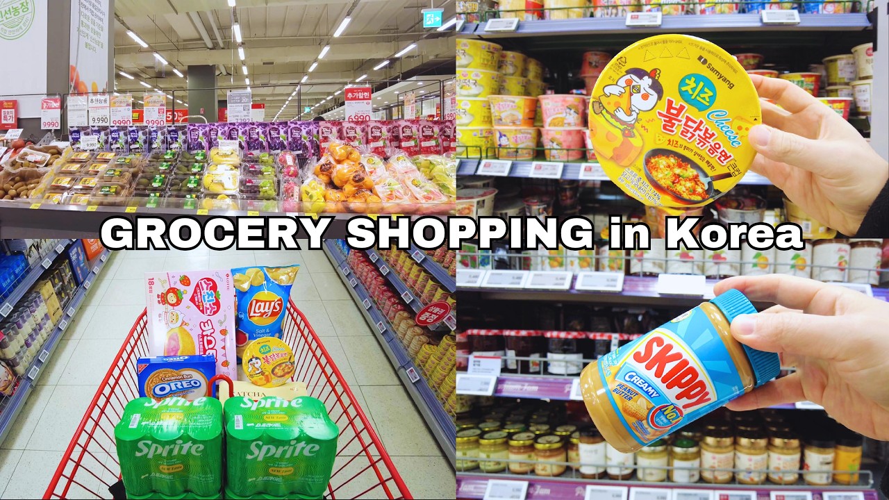 Grocery Shopping in Korea | Winter Stock | Supermarket Food with Prices | Shopping in Korea
