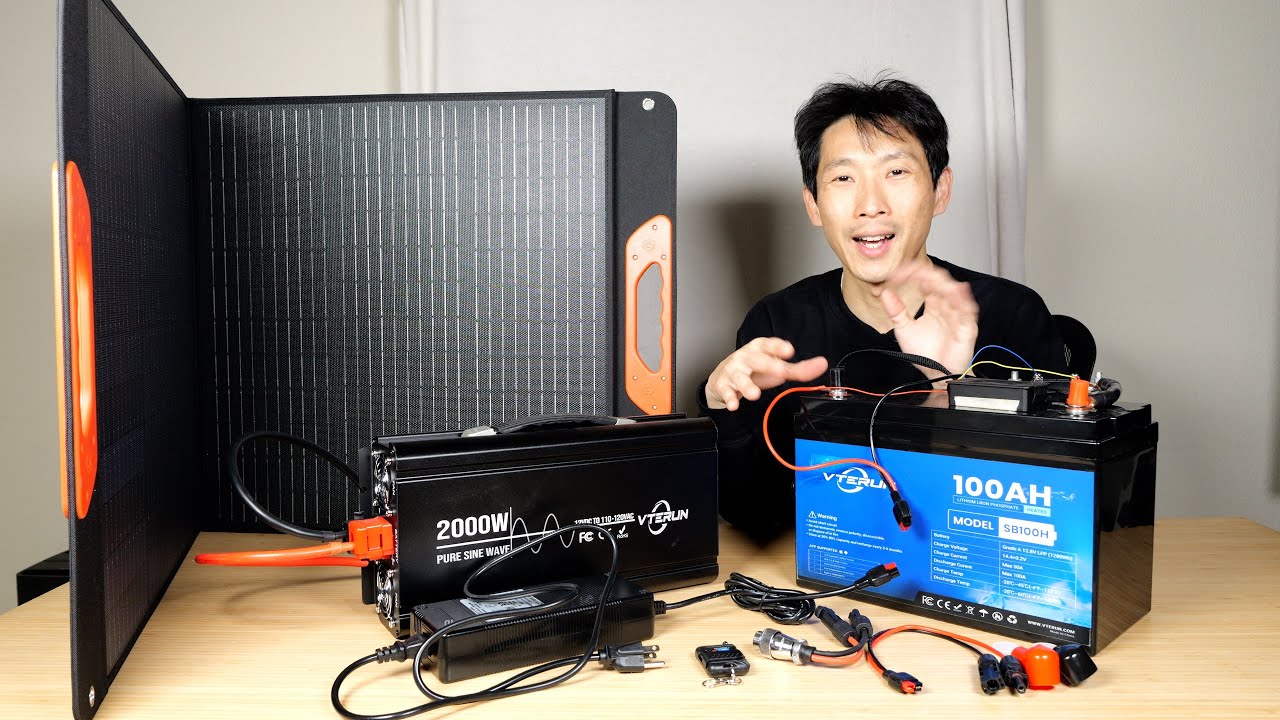 Group Battery with a MPPT Charge Port [VTERUN]