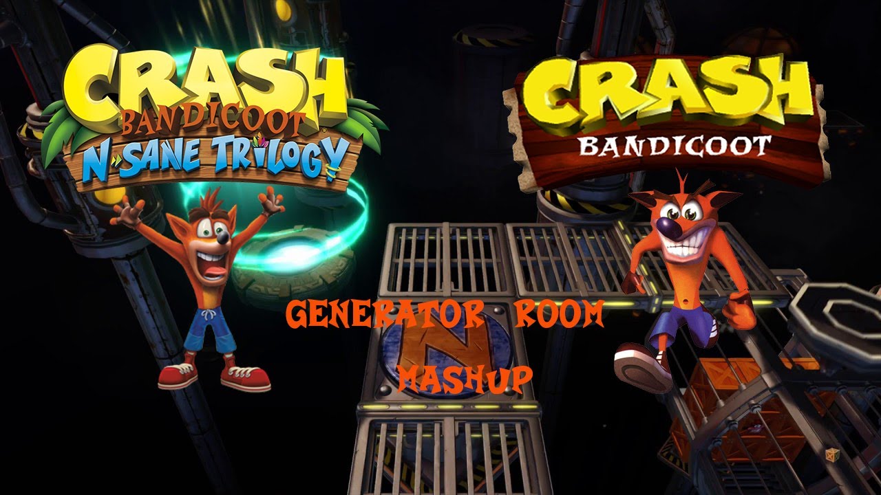 Crash Bandicoot N Sane Trilogy PS1/PS4 Soundtrack [Mashup] - Generator Room