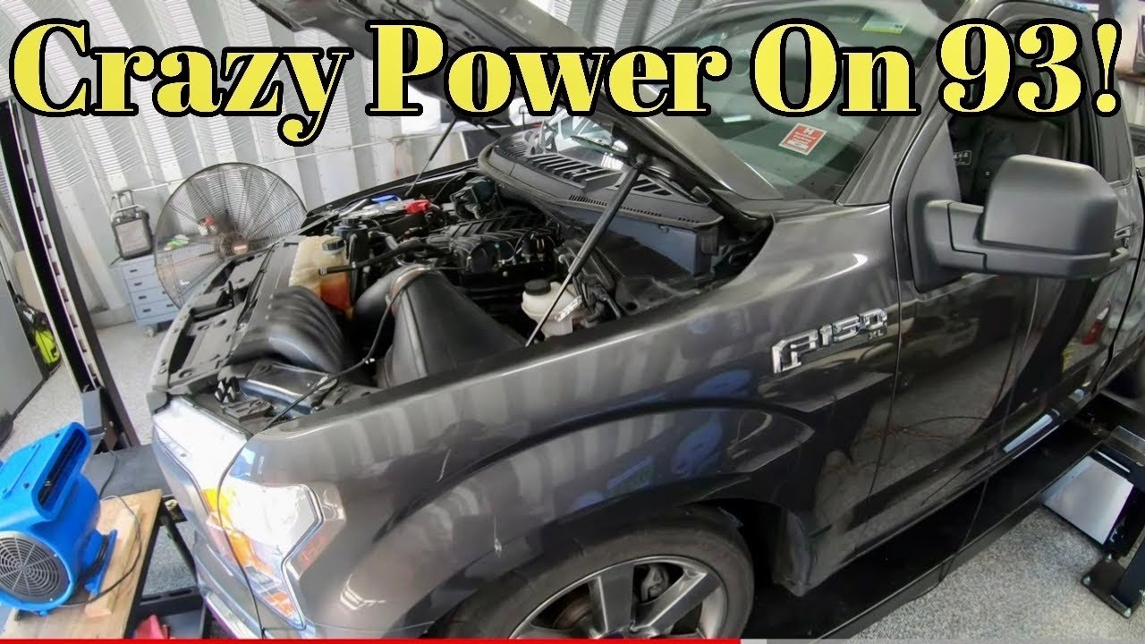 Here’s how much power my Boosted F-150 makes on 93 pump gas
