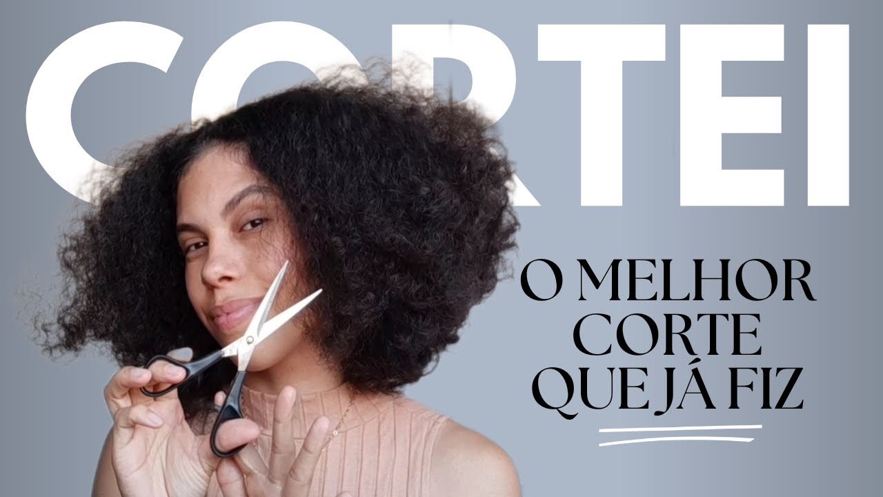 COMO CORTAR O CABELO CACHEADO EM CASA  | KAHCHEAR