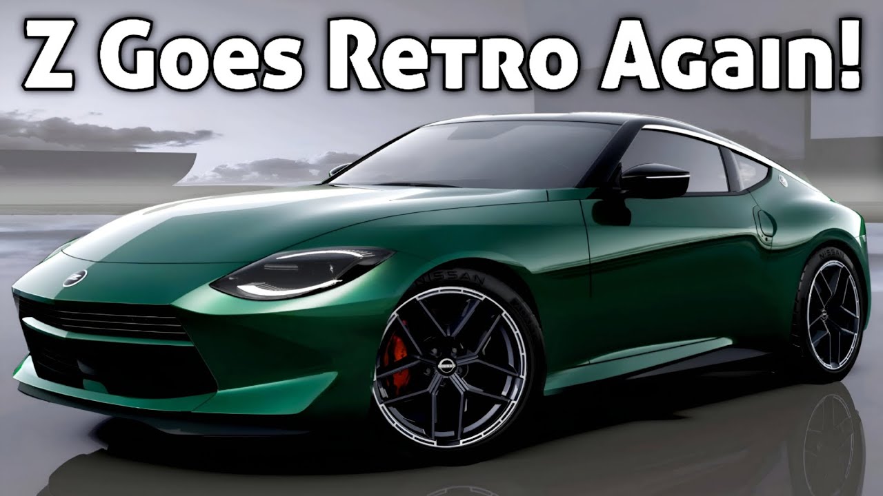 Nissan Z возвращается в ретро-стиле! | Nissan Z Coupe 2026 | Nissan Z | Nissan 350z | 370z | Niss...
