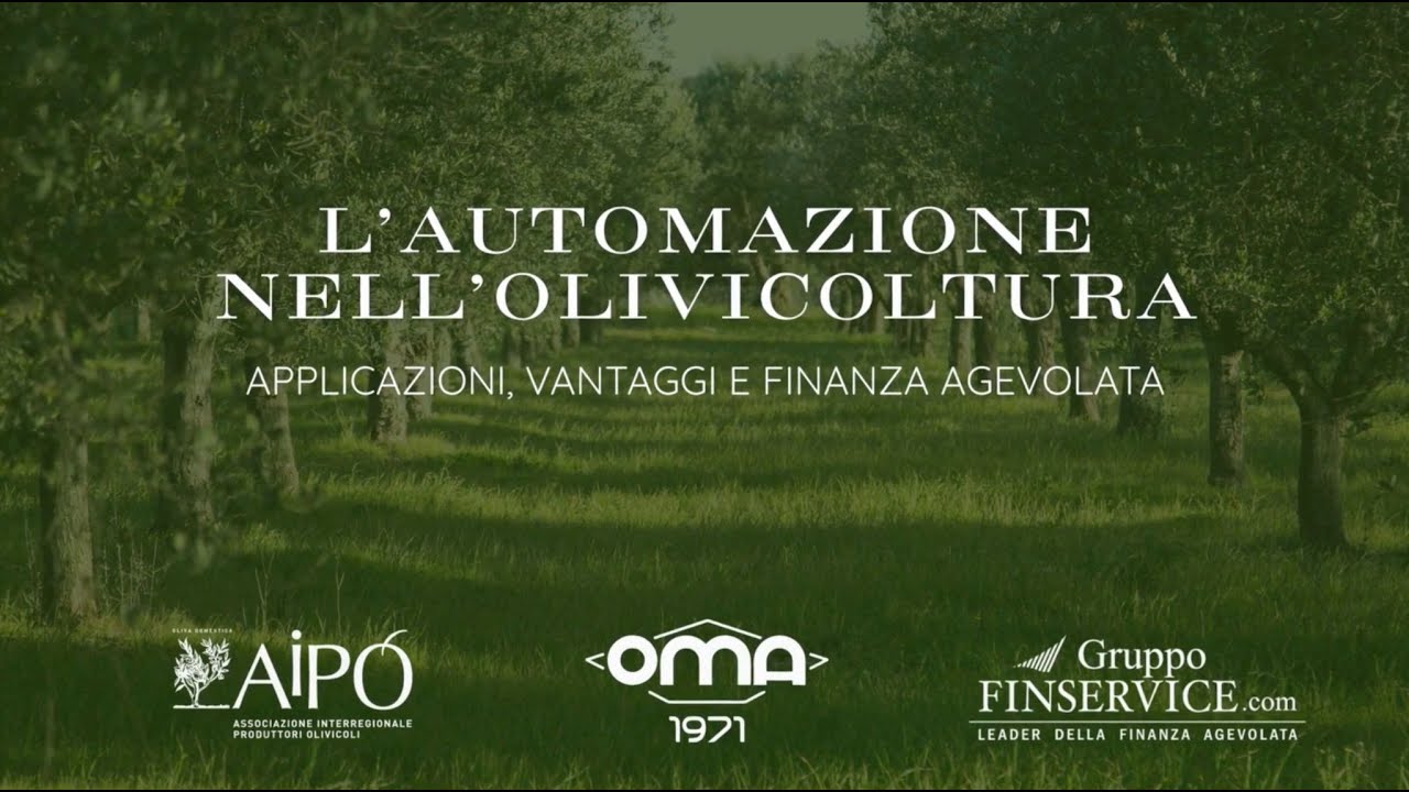 L'AUTOMAZIONE DELL'OLIVICOLTURA: Applicazioni, Vantaggi e Finanza Agevolata