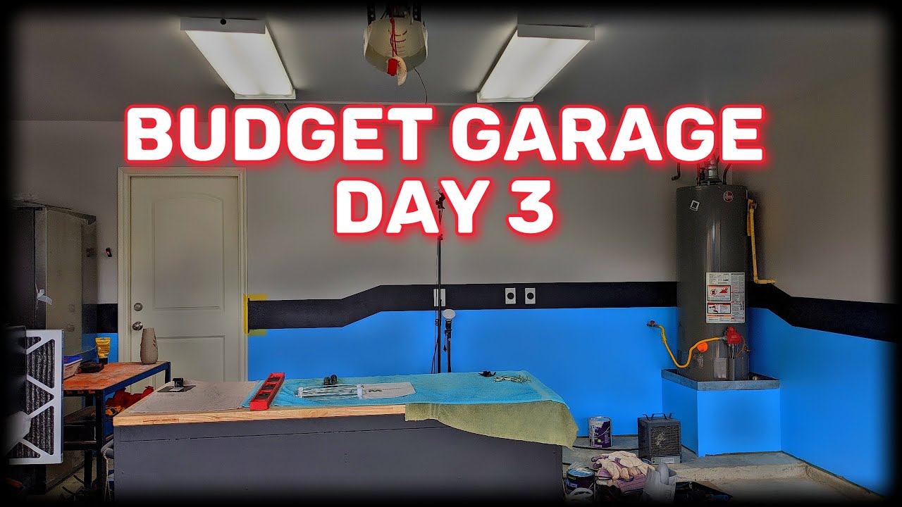Episode 454 - BubbasGarageTv - Garage Makeover on a Budget | Day 3
