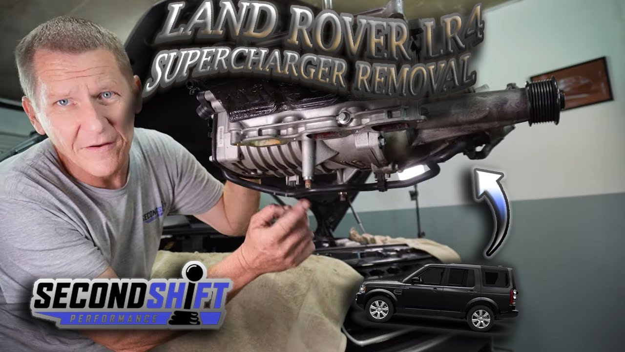Land Rover LR4 Supercharger Removal