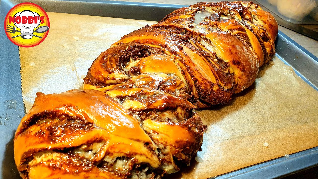 Hefe Nusszopf, fluffiges und saftiges Rezept | ganz einfaches Rezept