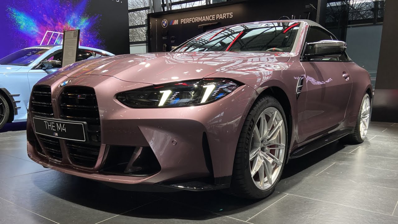 2025 BMW M4 Competition Cabrio G83 LCI in Velvet Orchid Metallic