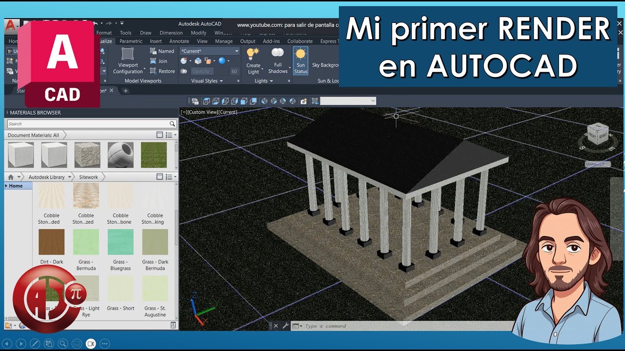 Mi primer Render en AutoCAD