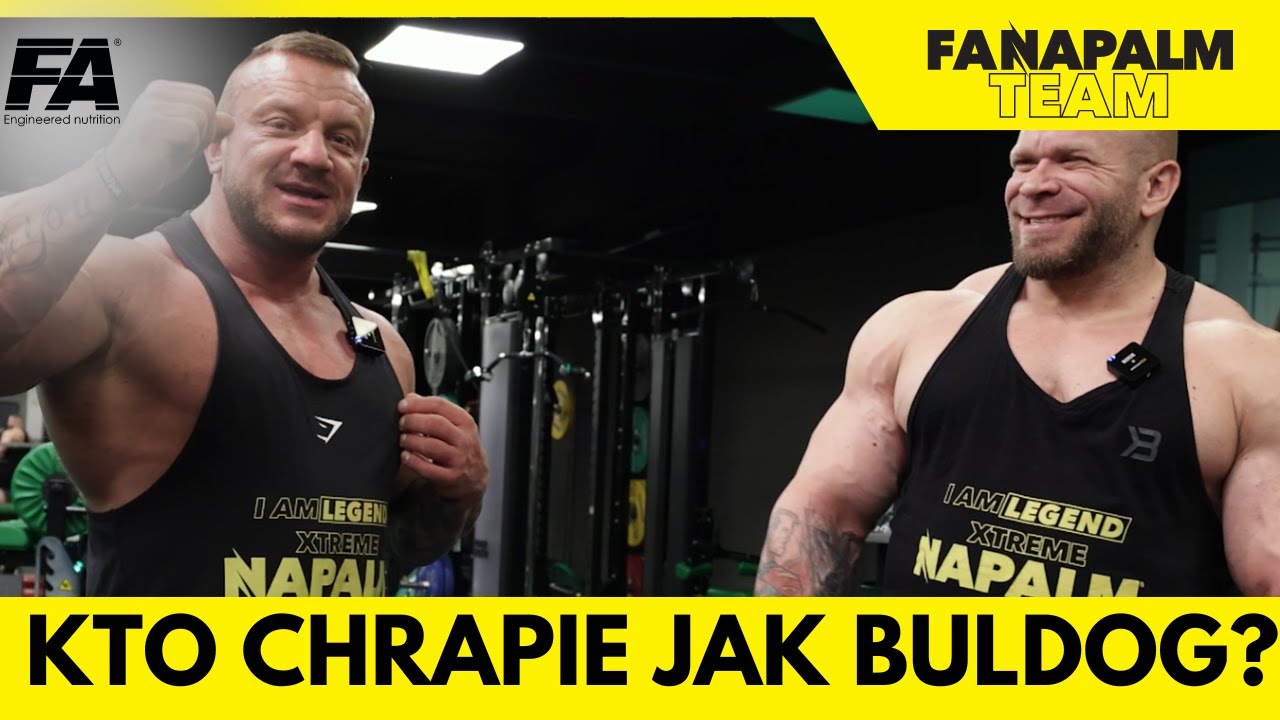 Chrapanie, bareczki przygotowania do Dubaju! 🔥 #NapalmTeam
