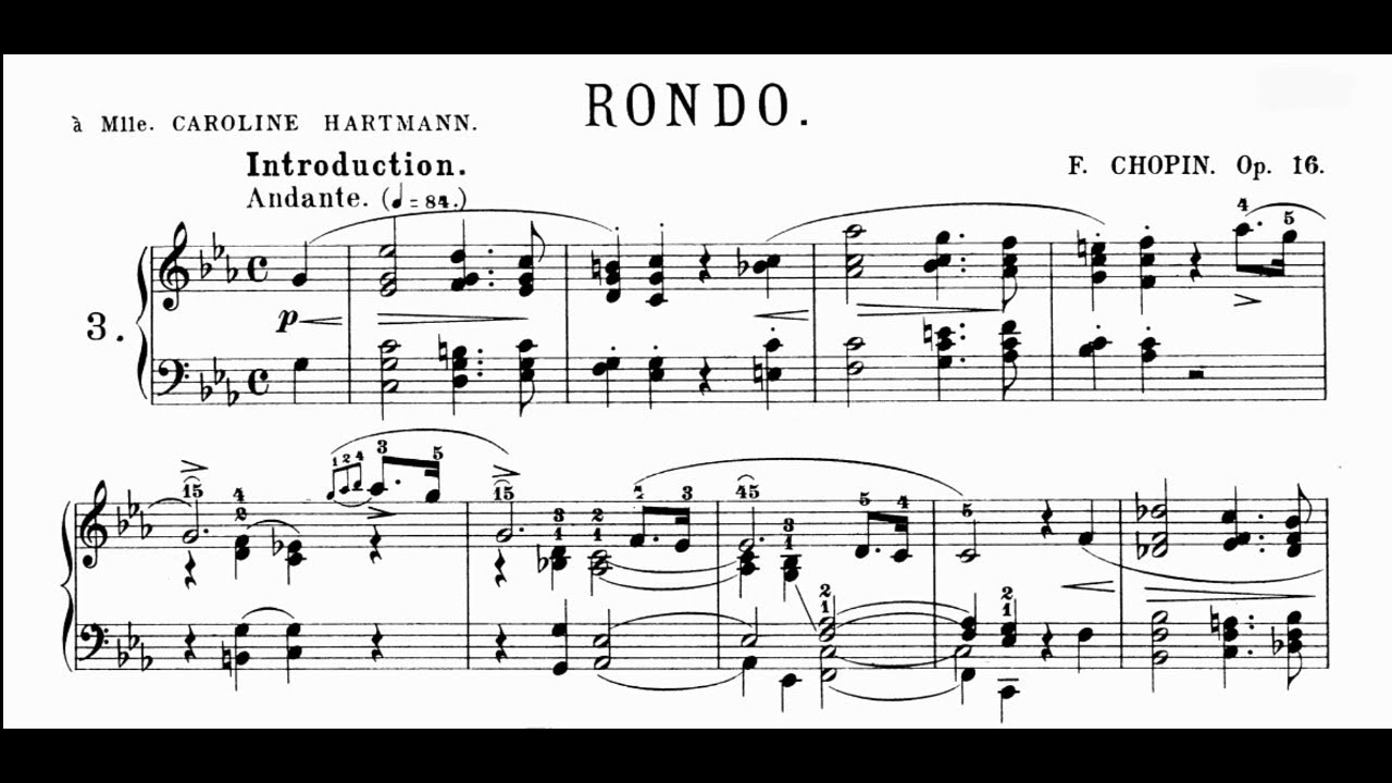 Chopin - Rondo Op.16 in E flat major (Gillham)